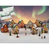 Lemax Santa's Reindeer Pack con Neve in Omaggio