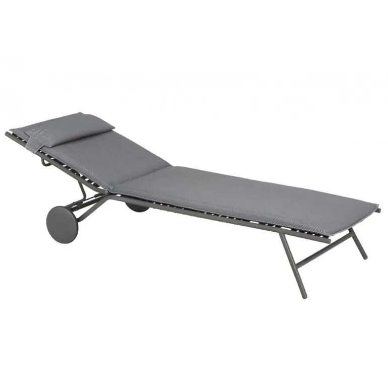 Lettino MIAMI BEC LaFuma LFM5173 Silver