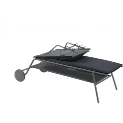 Lettino MIAMI HIGH BEC LaFuma LFM5174 Dark Grey