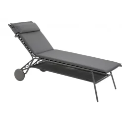 Lettino MIAMI HIGH BEC LaFuma LFM5174 Silver