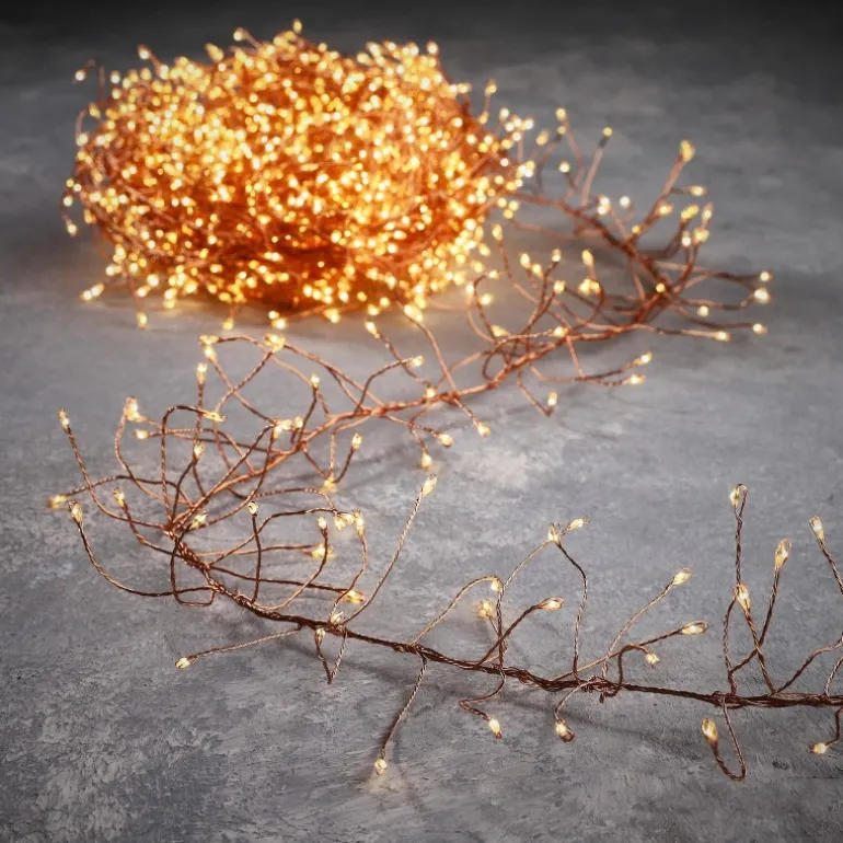 Luci Natalizie effetto Rame 480 LED con Timer