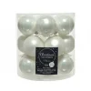Mini palline in vetro da appendere. Set di 18