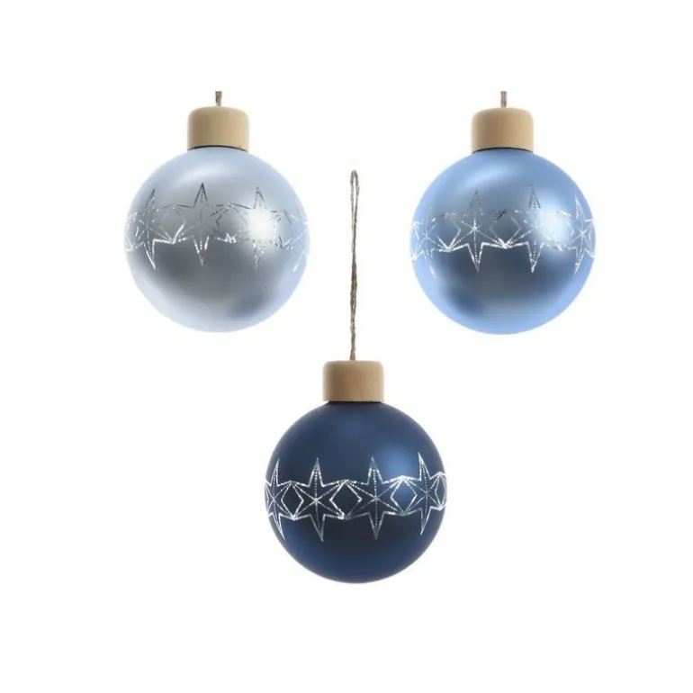 Pallina di Natale in Vetro Dim. 8 cm. Pezzo Singolo