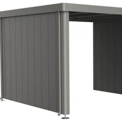 Parete Laterale per Tettoia Laterale per Casetta in Metallo NEO Biohort