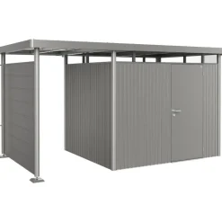 Parete Laterale per Tettoia Laterale per Casetta in Metallo HIGHLINE Biohort