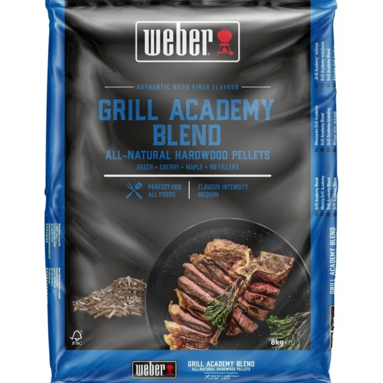 Pellet di legno FSC Weber - Grill Academy blend Cod. 3401051