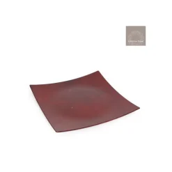 Piatto Per Decorazione Diam 28 Rosso