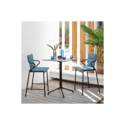 Piede Centrale per Tavolo HORIZON 69 x 69 cm LaFuma LFM9047 Nero