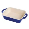Pirofila Gratin Rettangolare 26 x 17 cm Blu Scura in Ceramica