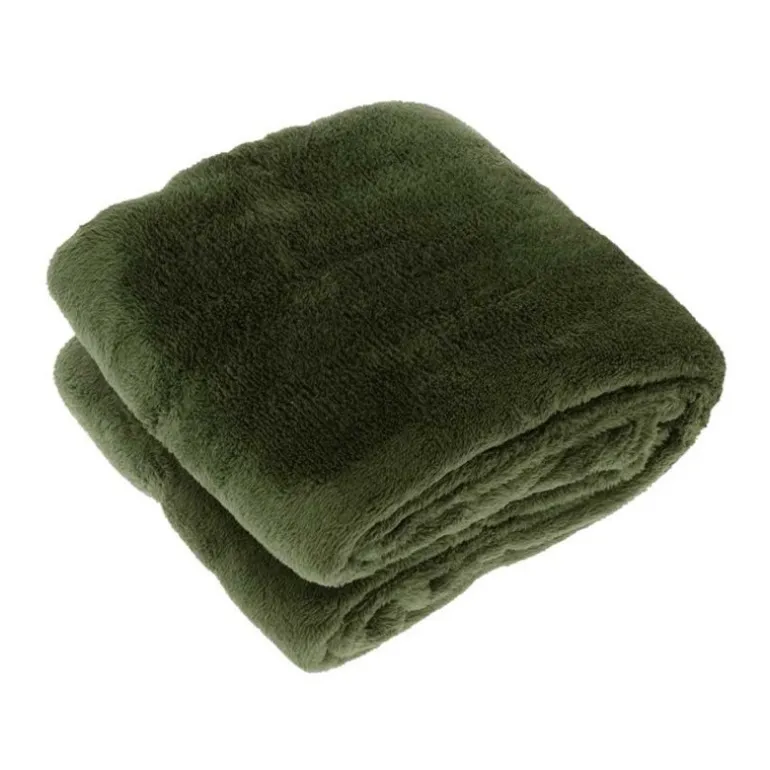 Plaid Justin 150x200 cm Colore Deep Green