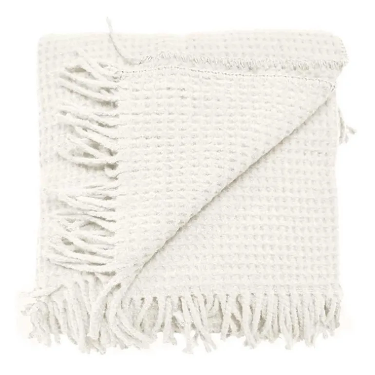 Plaid Selien 150x200 cm Colore Dove White