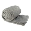 Plaid Throw Golden Star 130 x 160 cm Colore Dark Grey