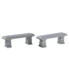 Plaza Bench Set of 2 Cod. 74236