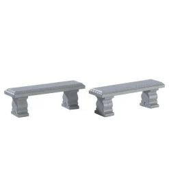 Plaza Bench Set of 2 Cod. 74236