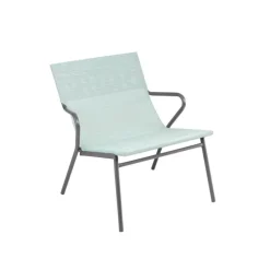 Poltrona Bassa imbottita VENCE LaFuma LFM5274 Mistral/Titane