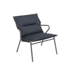 Poltrona Bassa imbottita VENCE LaFuma LFM5347 Dark Grey/Titane