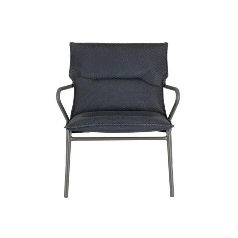 Poltrona Bassa imbottita VENCE LaFuma LFM5347 Dark Grey/Titane