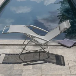 Poltrona Reclinabile Sdraio R CLIP LaFuma LFM5169 CB Seigle II/Sable