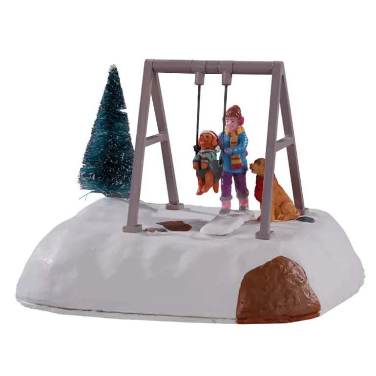 Puppy Gets A Swing Ride B/O 4.5V Cod. 14836