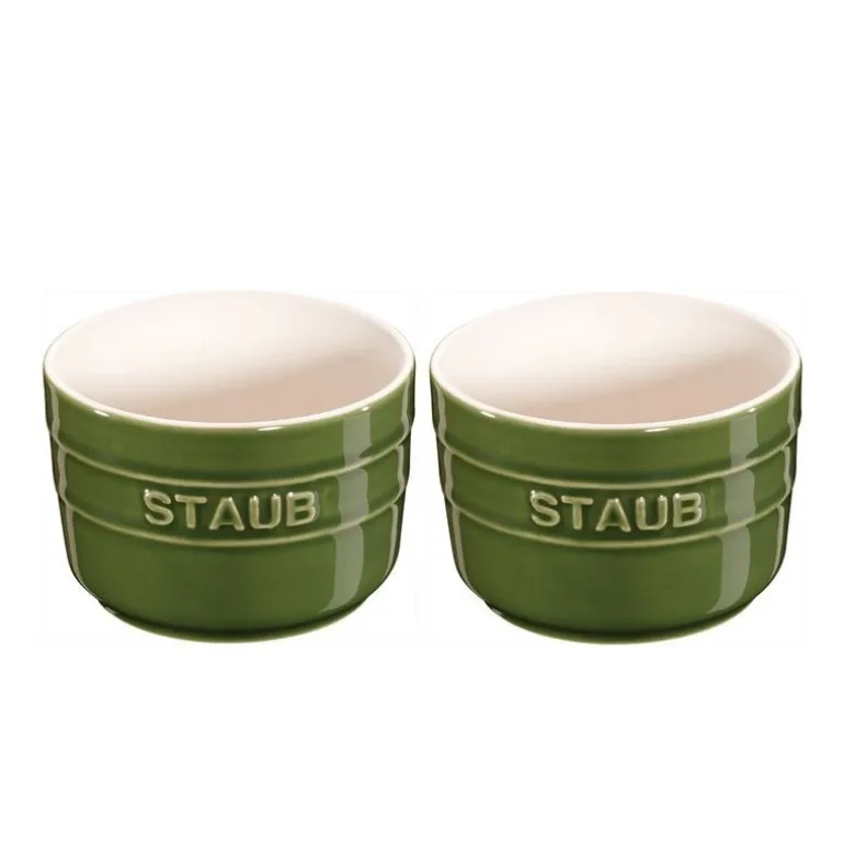 Ramekins 8 cm Verde Basilico in Ceramica