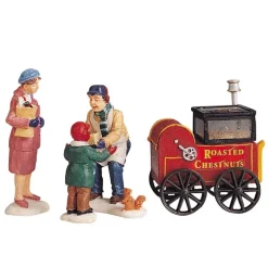 Roasted Chestnut Stand Set of 4 Cod. 92331