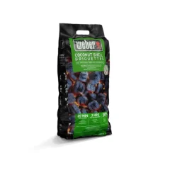 Sacco da 4 kg di Bricchetti di guscio di noce di cocco Weber Cod. 18401