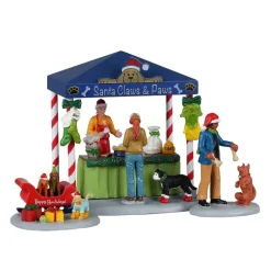 Santa Claws & Paws Set Of 3 Cod. 23606