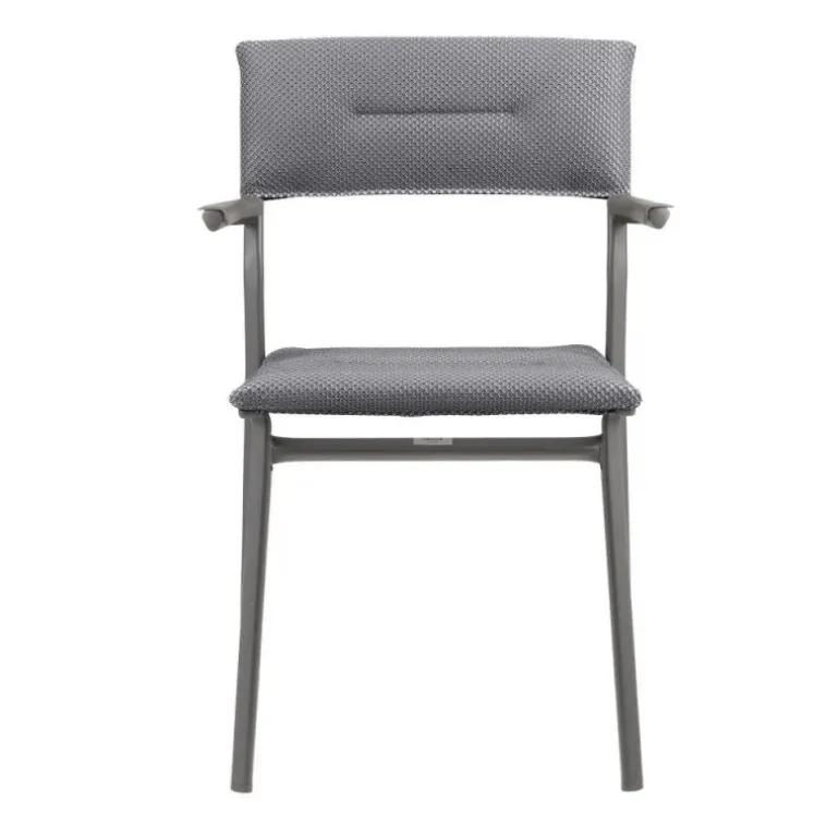 Sedia Impilabile con Braccioli ORON LaFuma LFM5273 Silver