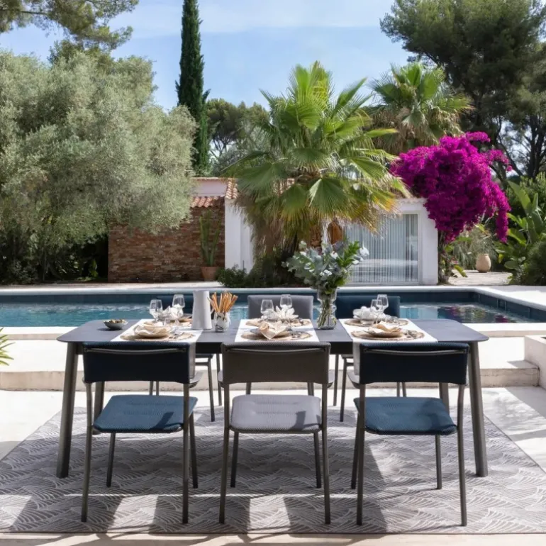 Sedia Impilabile con Braccioli ORON LaFuma LFM5273 Silver