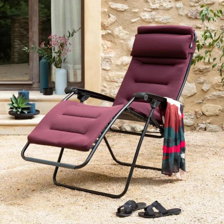 Sedia Poltrona Reclinabile Sdraio RSX CLIP AirComfort LaFuma LFM2058 Bordeaux