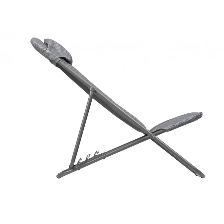 Sedia Sdraio MAXI TRANSAT PLUS BeComfort LaFuma LFM5175 Silver