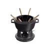 Set Fonduta Gourmet 20 cm Nero in Ghisa