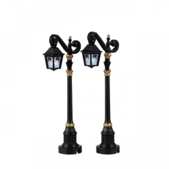 Skeleton Deco Lamp Set of 2 B/O 4.5V Cod. 24987