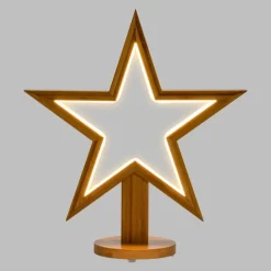 Stella con Base H35cm LED BIANCO CALDO