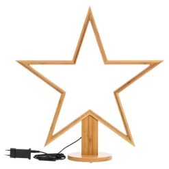 Stella con Base H55cm LED BIANCO CALDO