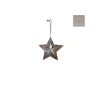 Stella Da Appendere Piccola In Legno E Latta