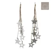 Stelline ornamentali da appendere Bianche o Argento
