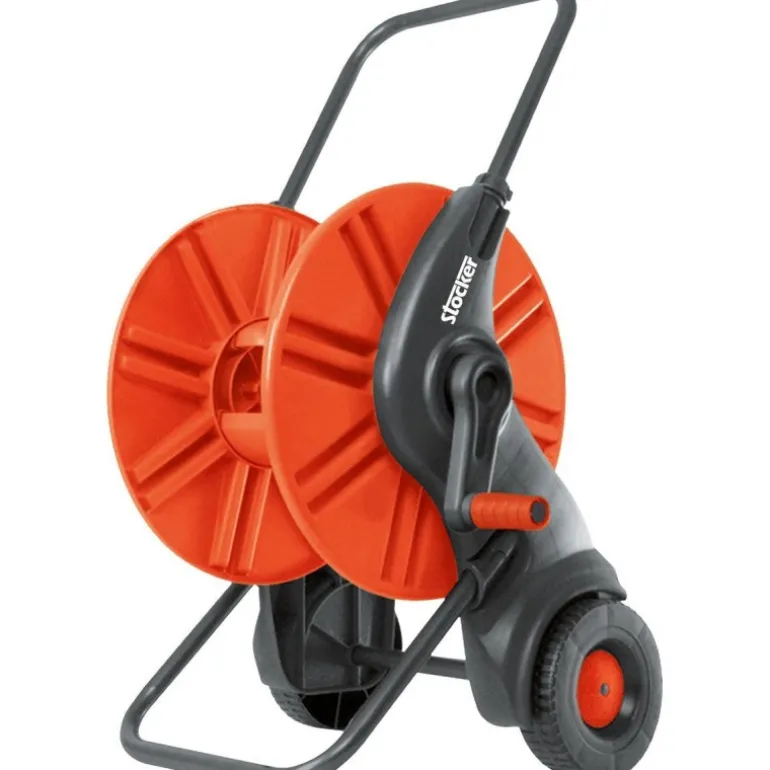 Stocker Carrello avvolgitubo 45 m manico regolabile in altezza
