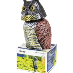 Stocker Gufo spaventapasseri 16 x 17 x h37,5 cm