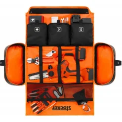 Stocker Ordinex Zaino per attrezzi da potatura per motoseghe, forbici elettriche e attrezzi vari