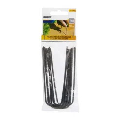 Stocker Picchetti di fissaggio in acciaio 10,5 cm 10 pz/conf