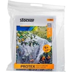 Stocker Protex Tessuto tubolare bianco 0,8 x 9 m 19 gr