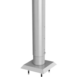 Supporti da Tassellare per Frangivista in Metallo Biohort