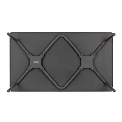 Tavolino basso rettangolare VENCE LaFuma LFM5281 Titane/Titane