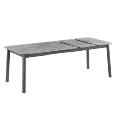 Tavolo da giardino allungabile ORON 170/205x100 cm LaFuma LFM5321 Ciment/Titane
