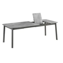 Tavolo da giardino allungabile ORON 170/205x100 cm LaFuma LFM5321 Ciment/Titane