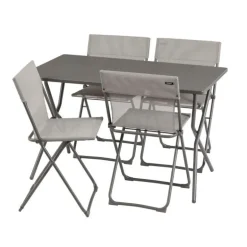 Tavolo da giardino pieghevole BALCONY 120x70 cm LaFuma LFM5339 CB Titane/Titane