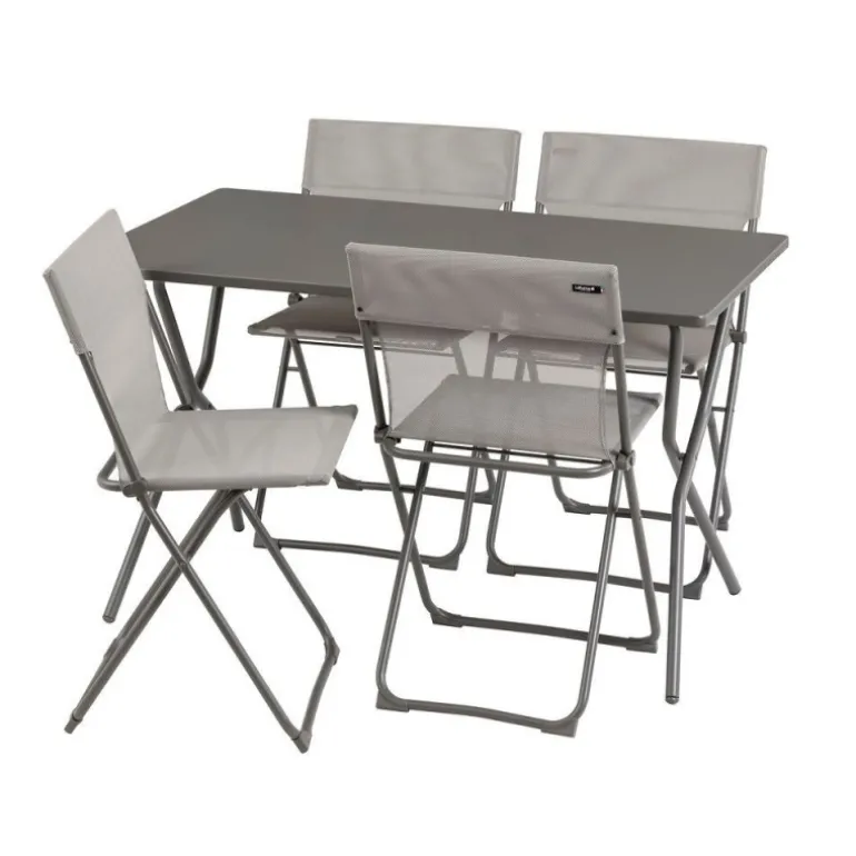 Tavolo da giardino pieghevole BALCONY 120x70 cm LaFuma LFM5339 CB Titane/Titane