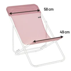 Tela di ricambio per MAXI-TRANSAT 62 cm LaFuma LFM2655 Cerisier