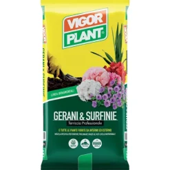Terriccio Gerani & Surfinie 20 litri Vigorplant